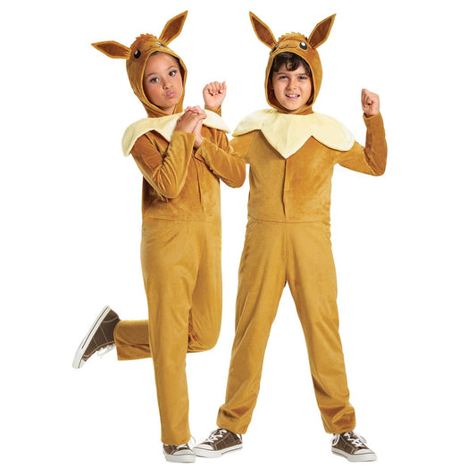 Kids Eevee Jumpsuit - Pokémon BROWN