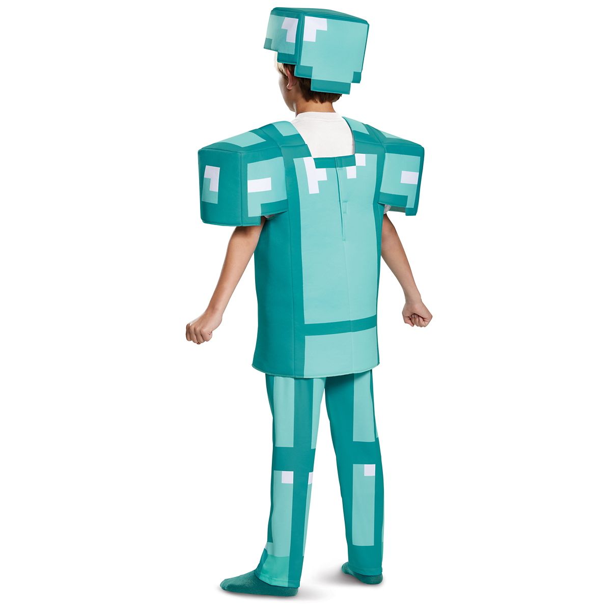 Kids Armor Deluxe Costume - Minecraft GREEN