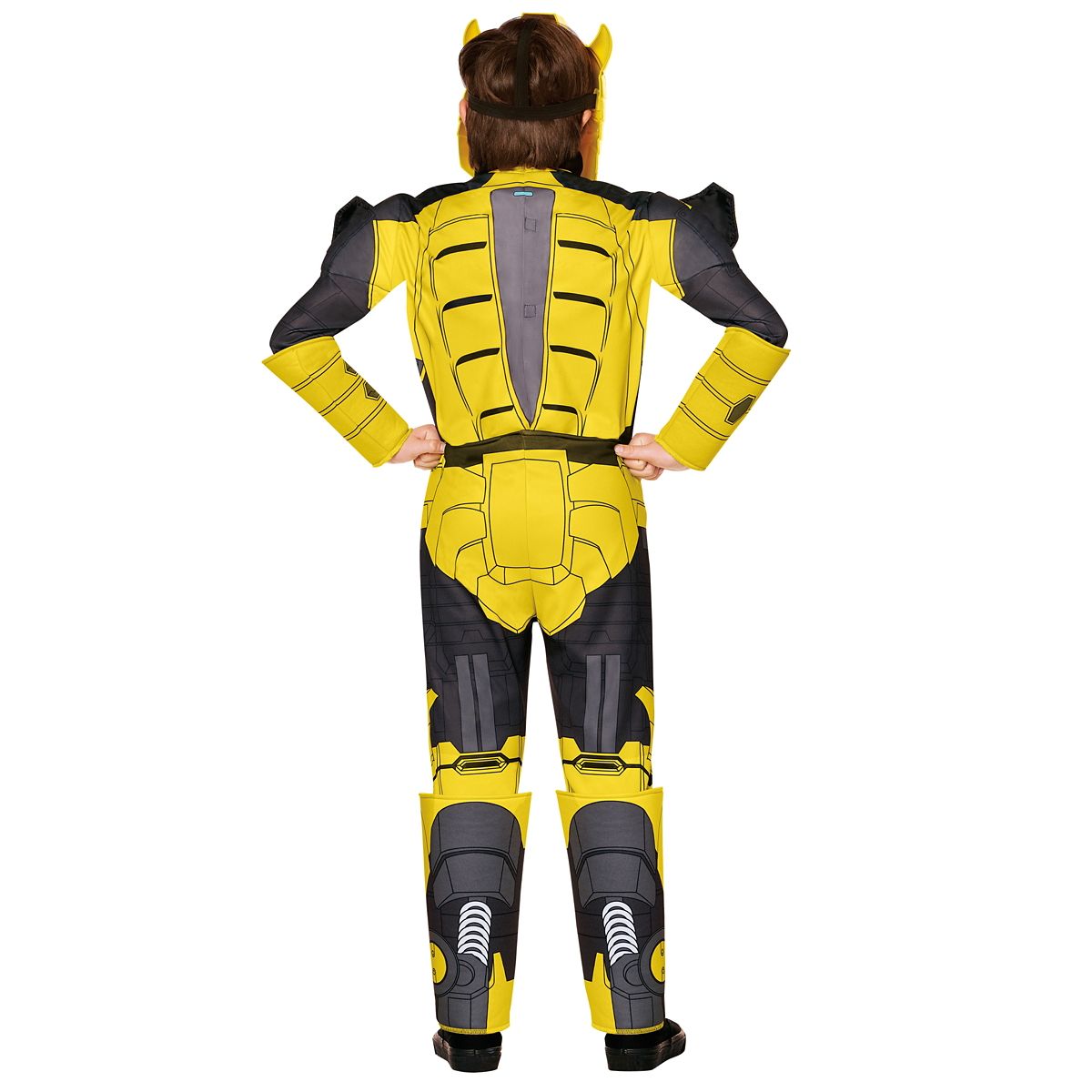 Kids Bumblebee Muscle Suit Costume - Transformers BLACK AND YELLOW
