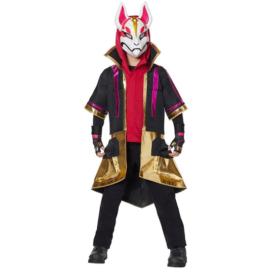 Boys Drift Costume -  Fortnite BLACK