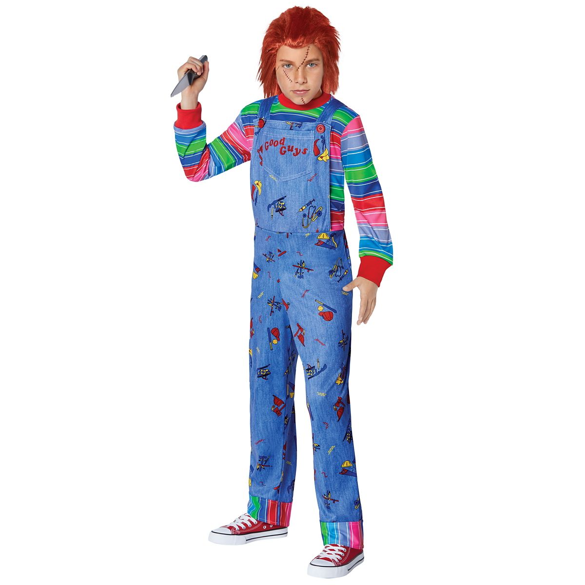 Kids Chucky Costume RED / BLUE