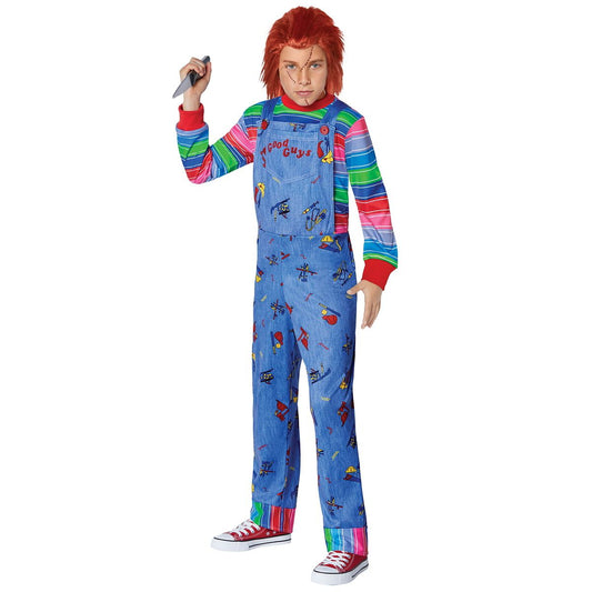 Kids Chucky Costume RED / BLUE