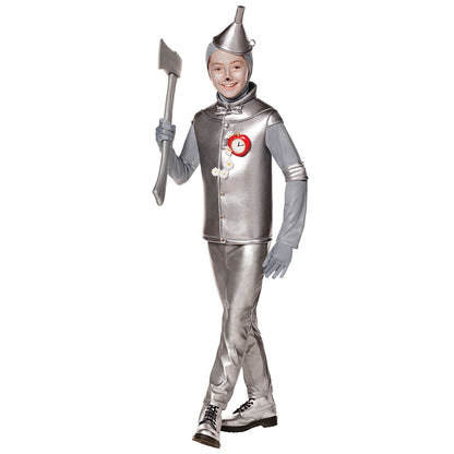 Kids Tin Man Costume -  Wizard of Oz SILVER