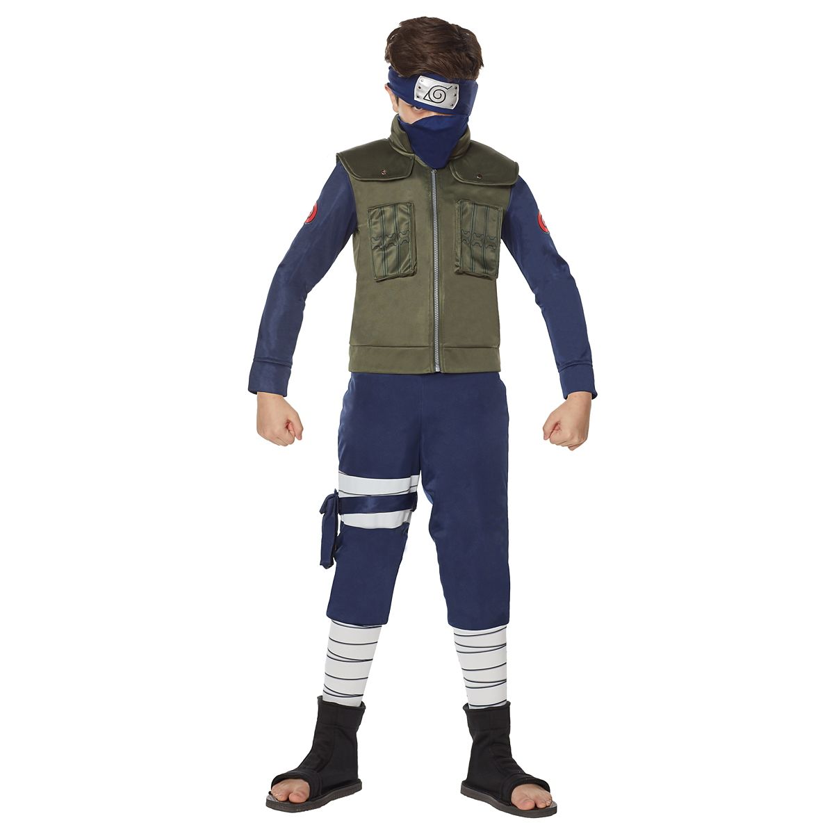 Kids Kakashi Costume - Naruto Shippuden BLACK