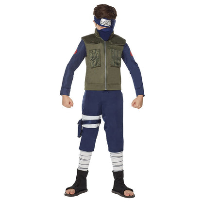Kids Kakashi Costume - Naruto Shippuden BLACK