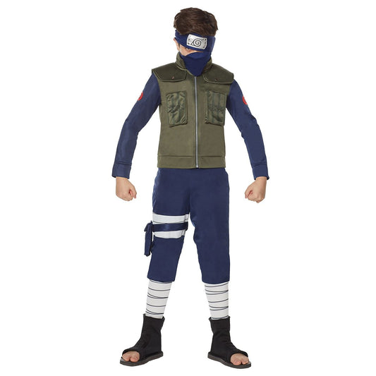 Kids Kakashi Costume - Naruto Shippuden BLACK