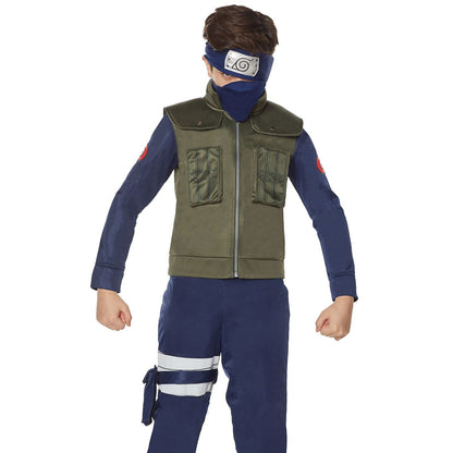 Kids Kakashi Costume - Naruto Shippuden BLACK