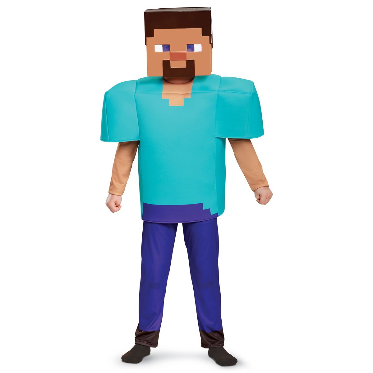 Kids Steve Costume Deluxe - Minecraft BLUE