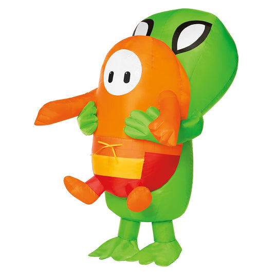 Kids Bean Snatcher Inflatable Costume - Fall Guys MULTI-COLOR