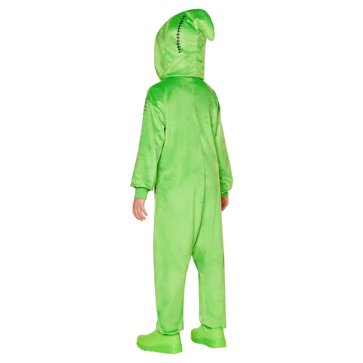 Kids Oogie Boogie Jumpsuit Costume - The Nightmare Before Christmas GREEN