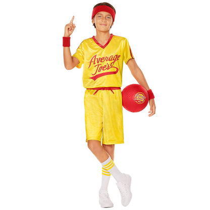 Kids Average Joe's Costume - Dodgeball YELLOW / GOLD