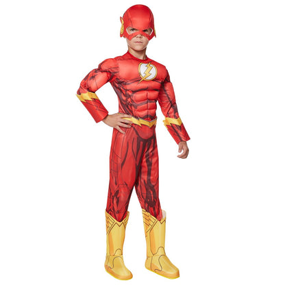 Kids Flash Costume Deluxe - DC Comics YELLOW