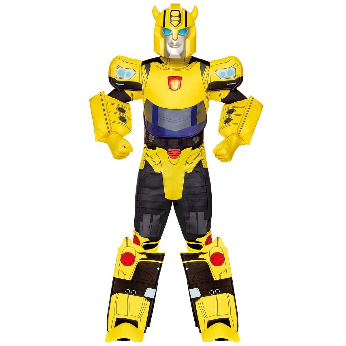 Kids Light-Up Bumblebee Costume Deluxe - Transformers BLACK AND YELLOW