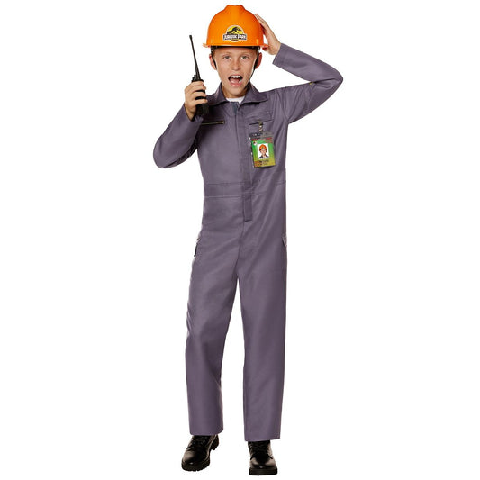 Kids Jurassic Park Crew Jumpsuit Costume MULTI-COLOR