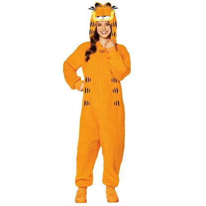 Kids Garfield Jumpsuit Costume ORANGE