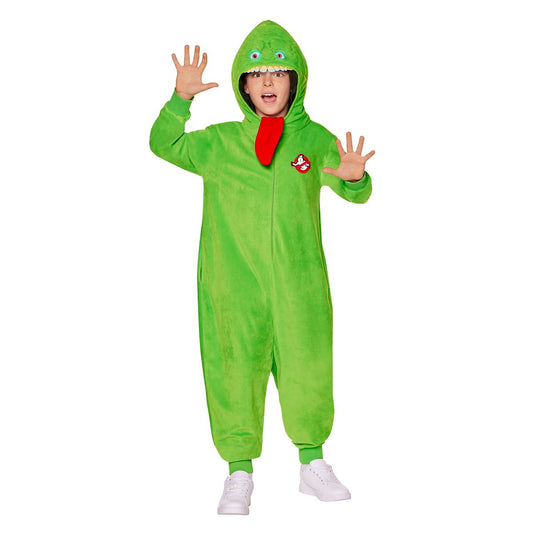 Kids Slimer Jumpsuit Costume - Ghostbusters GREEN