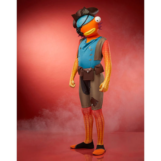 Boys Fishstick (Pirate) Costume - Fortnite ORANGE