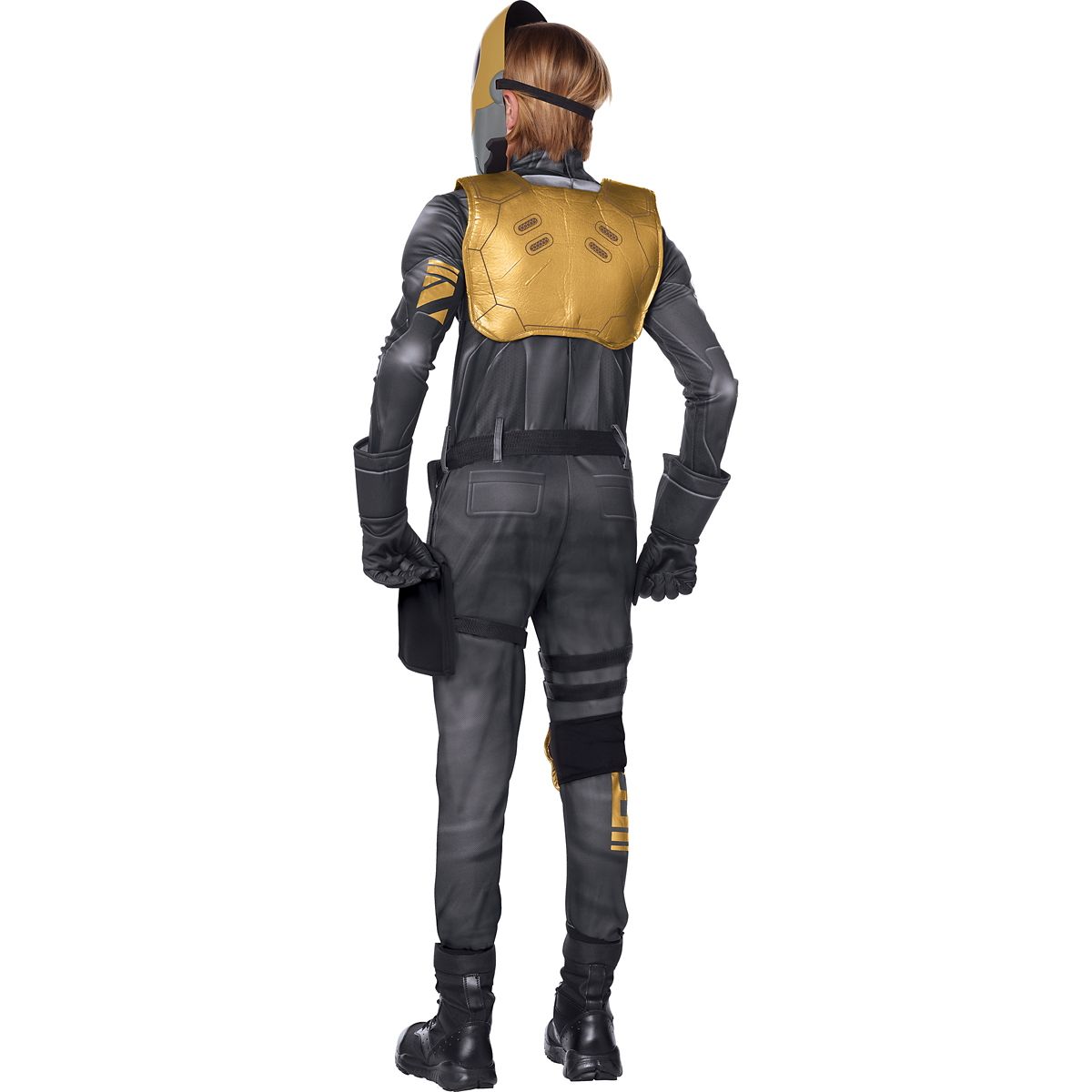 Youth 8-Ball (Gold) Costume - Fortnite BLACK/GOLD