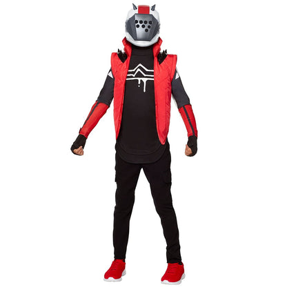 Boys X-Lord Costume -  Fortnite RED