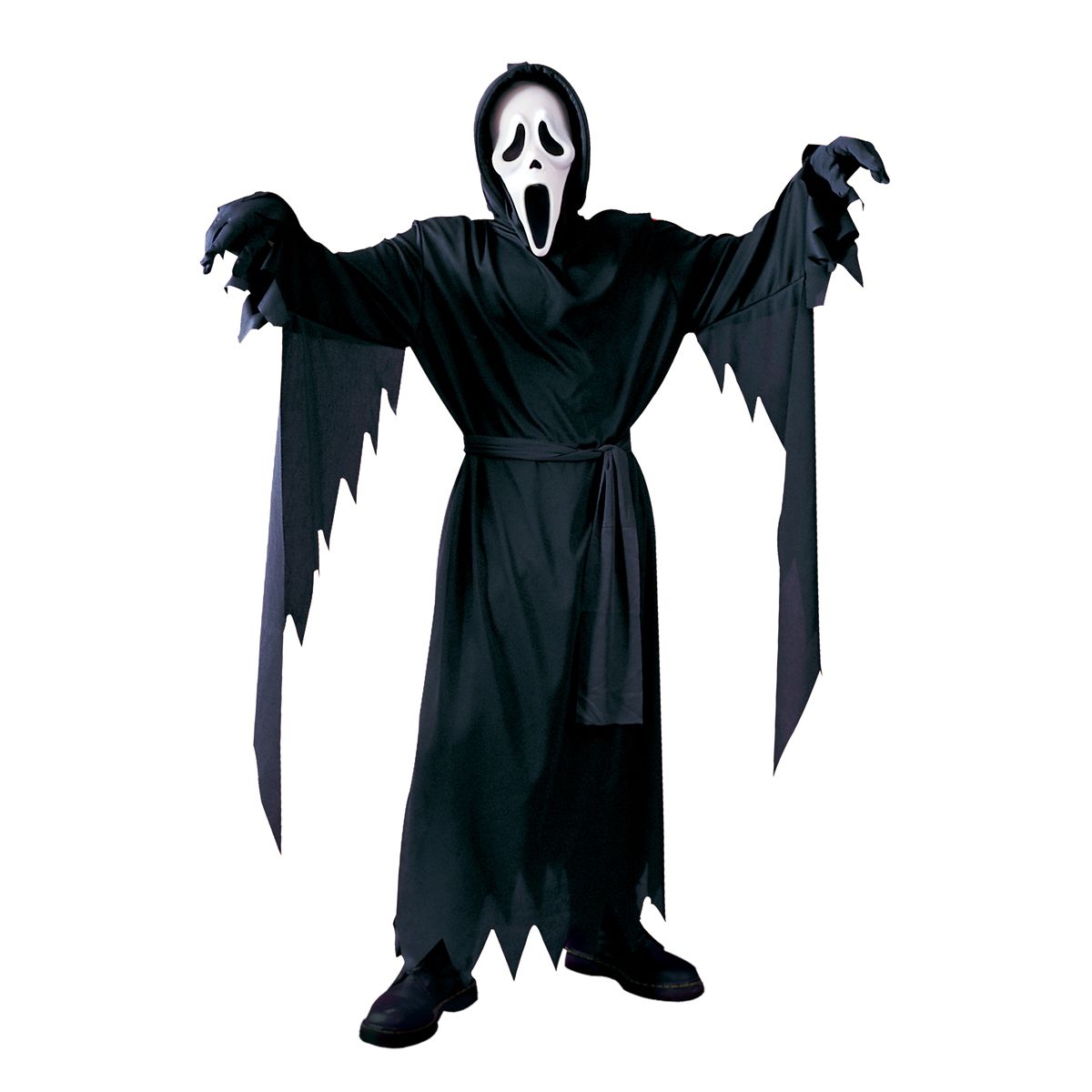 Kids Glow in the Dark Ghost Face Costume GLOW IN THE DARK