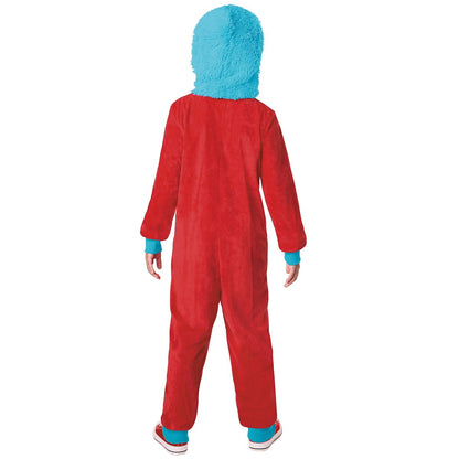 Kids Thing 1 and 2 Jumpsuit Costume - The Cat in the Hat RED