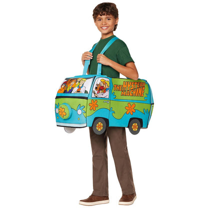 Kids Mystery Machine Ride-Along Costume - Scooby-Doo BLUE/GREEN