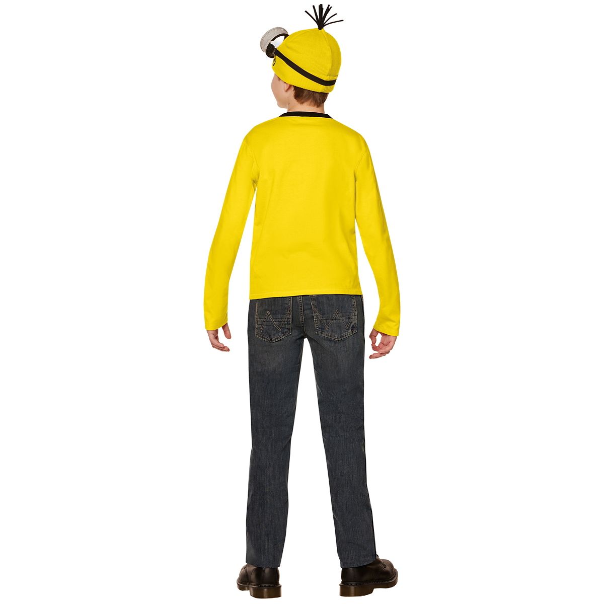 Kids Minions Kevin Long Sleeve Costume Kit YELLOW