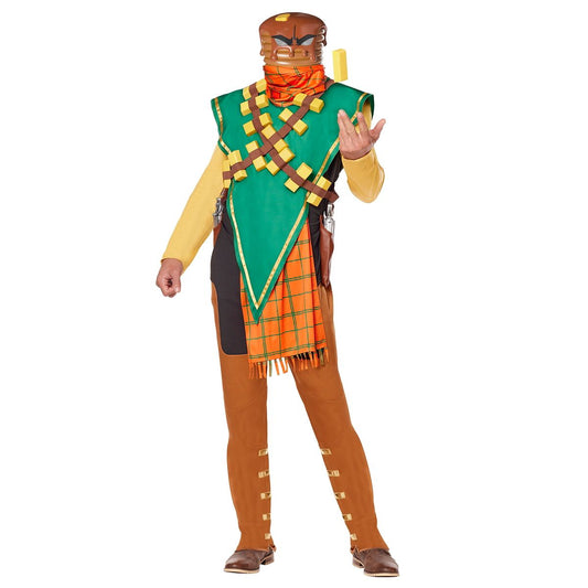 Youth Mancake Costume - Fortnite MULTI-COLOR