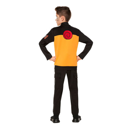 Kids Naruto Shippuden Jacket BLACK AND YELLOW