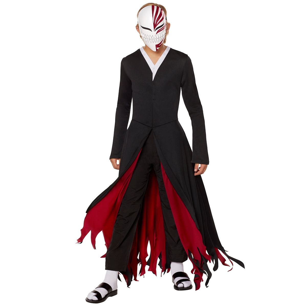 Kids Ichigo Shihakusho Hollow Costume - Bleach BLACK