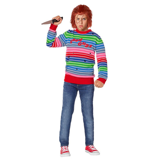 Kids Chucky Good Guys Costume Kit MULTI-COLOR
