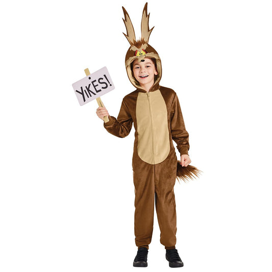 Kids Wile E. Coyote Costume - Looney Tunes DARK BROWN