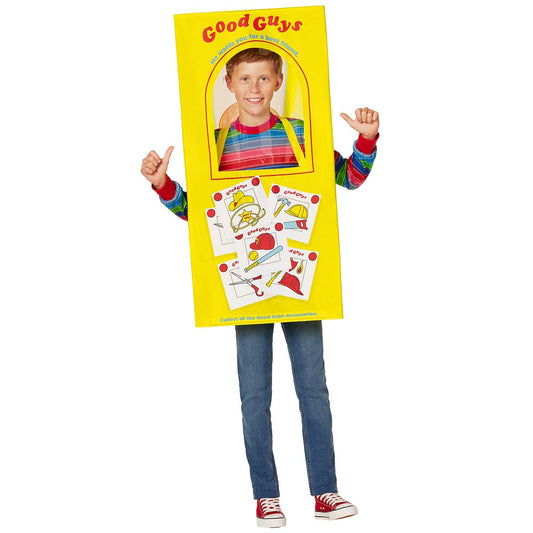 Kids Chucky Box Costume MULTI-COLOR