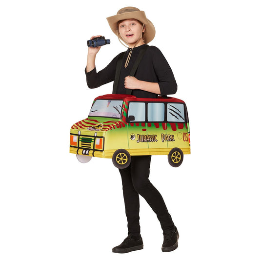 Kids Jurassic Park Ride-Along Costume RED/YELLOW