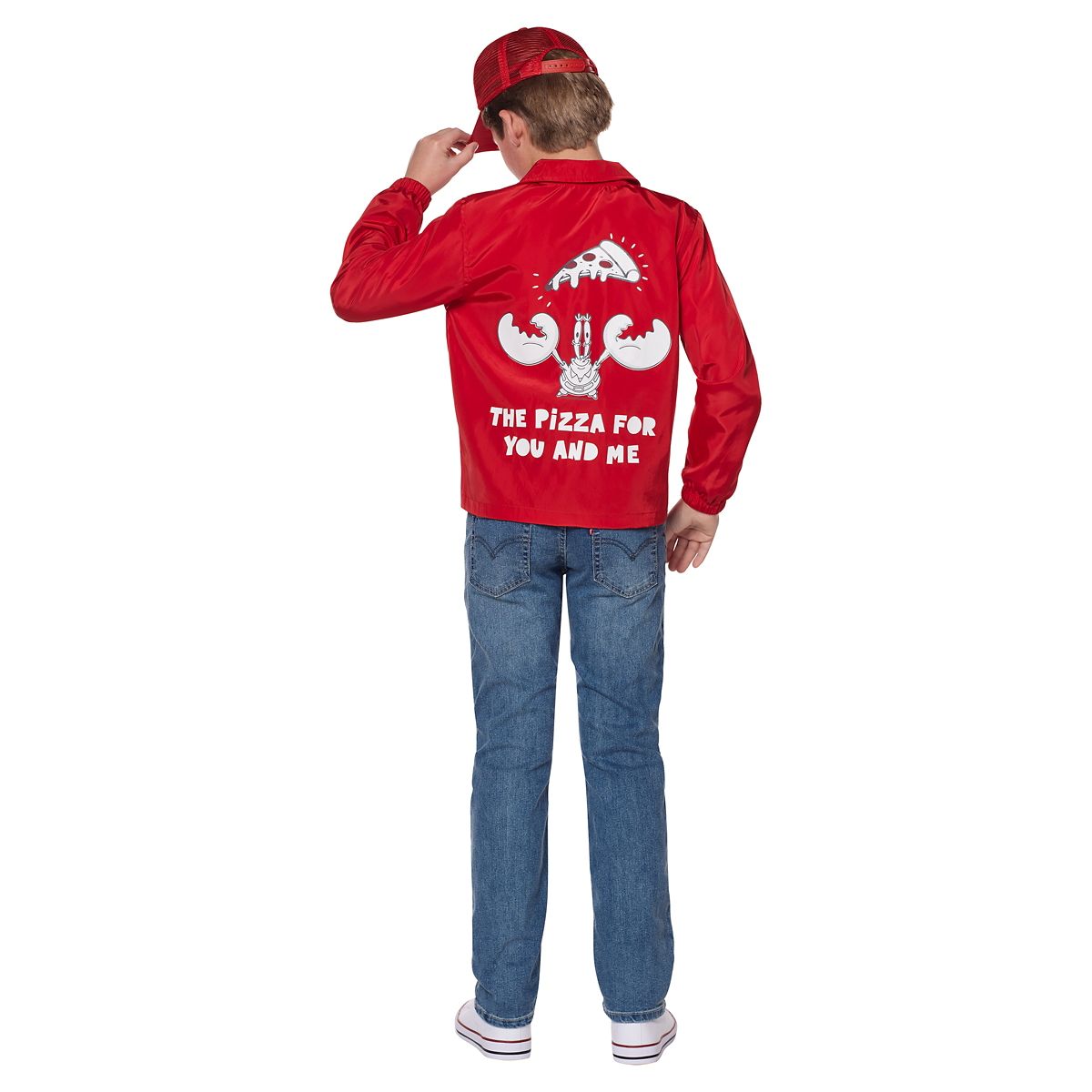 Kids Krusty Krab Uniform Costume - SpongeBob SquarePants RED