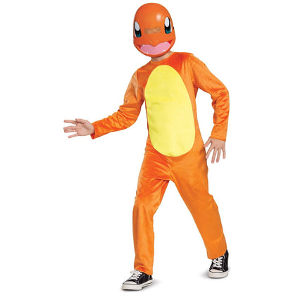 Kids Charmander Costume - Pokémon ORANGE