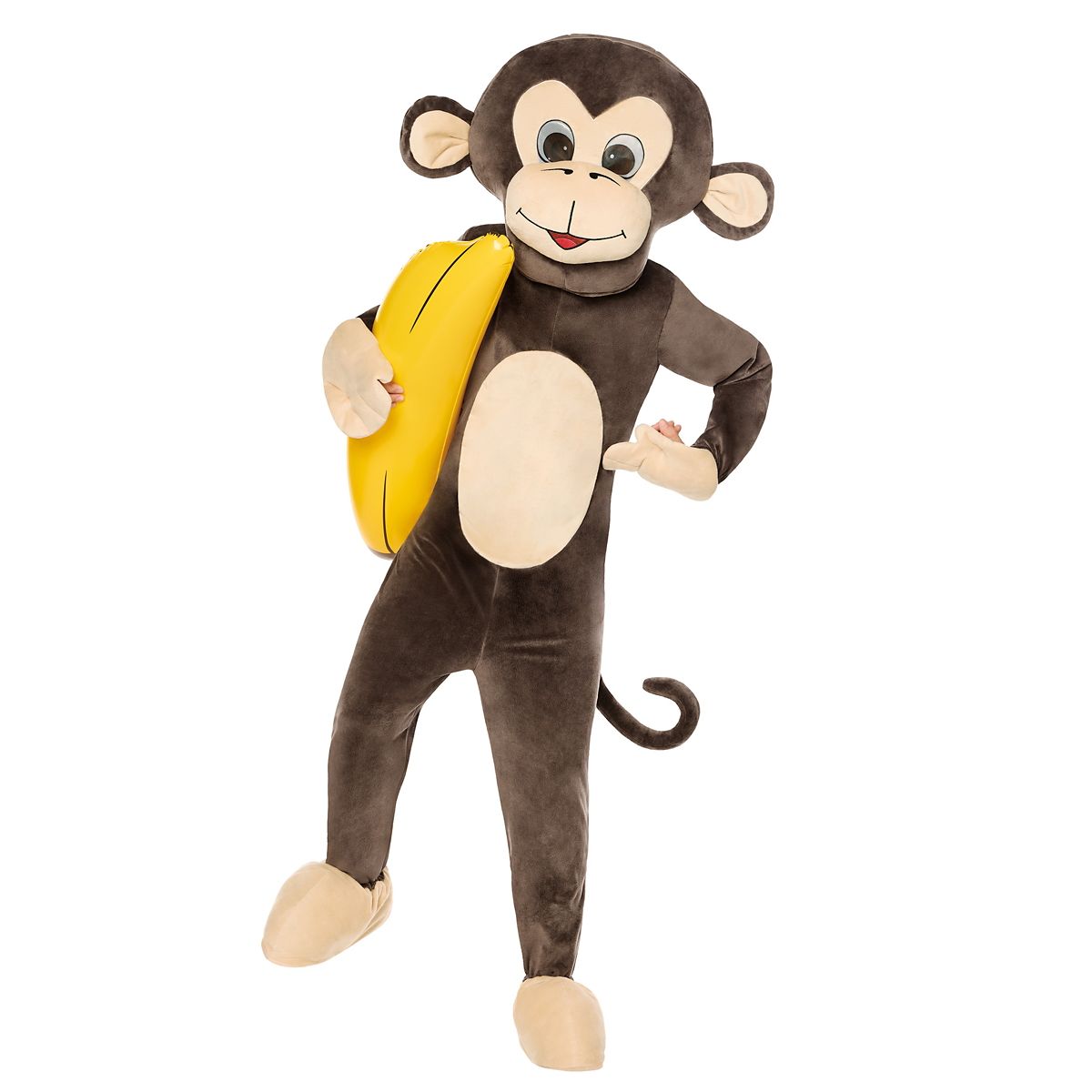 Kids Monkey Mascot Costume BROWN