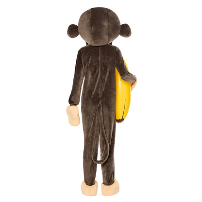 Kids Monkey Mascot Costume BROWN