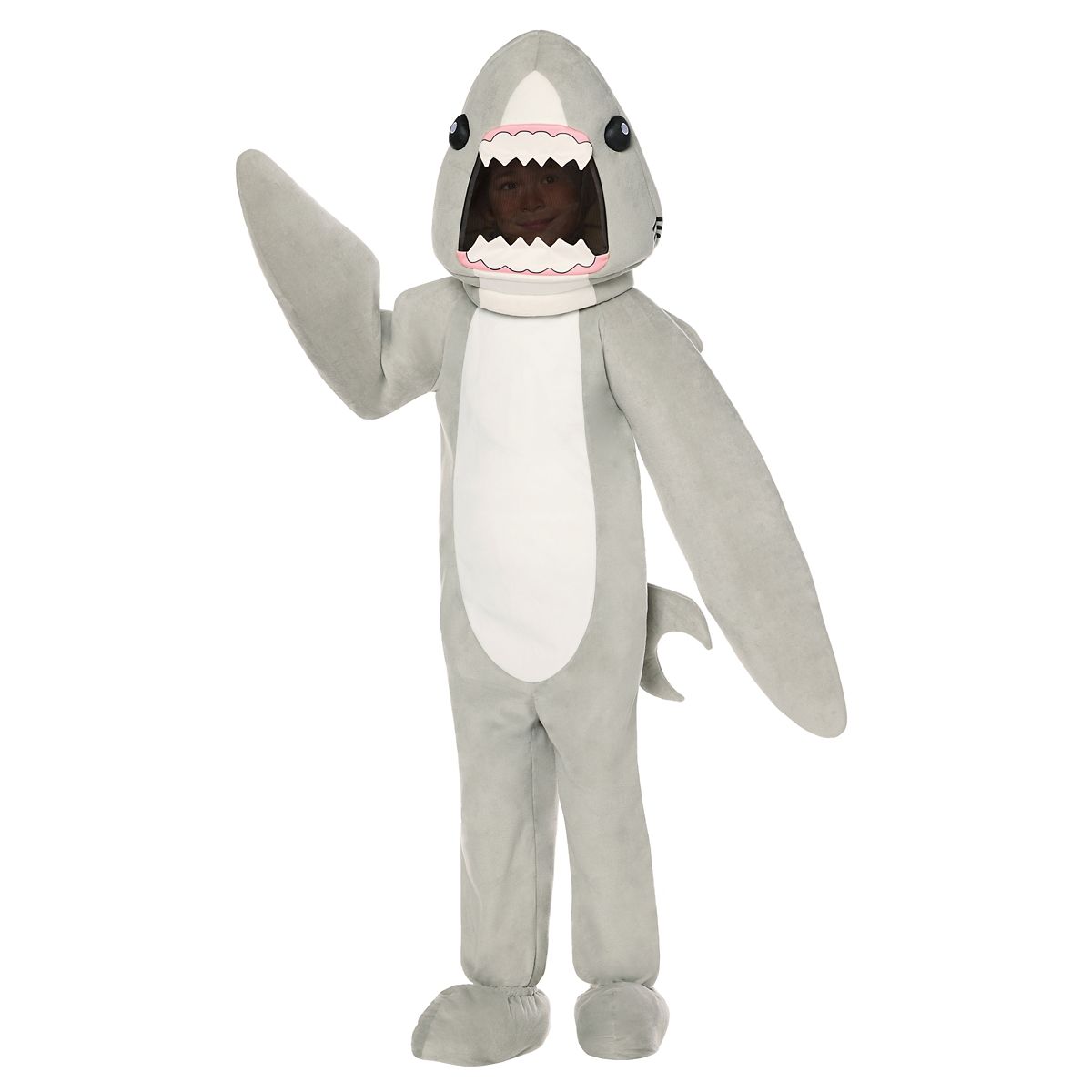 Kids Shark Mascot Costume GRAY