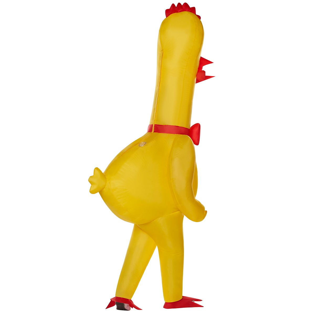 Kids Rubber Chicken Inflatable Costume YELLOW
