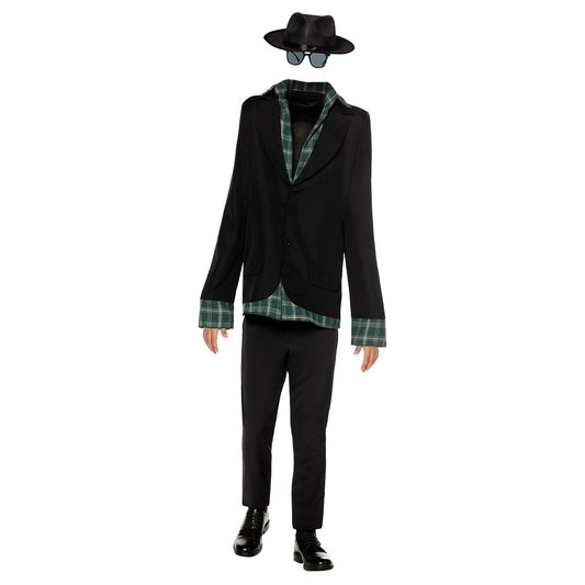 Kids Invisible Boy Costume BLACK