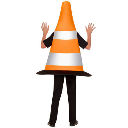 Kids Traffic Cone Costume YELLOW