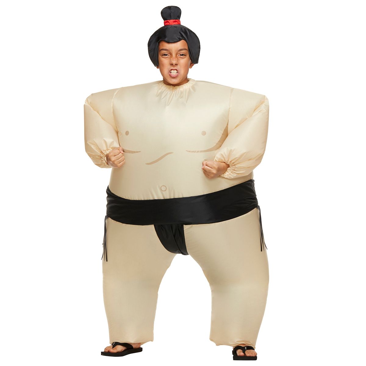 Kids Sumo Wrestler Inflatable Costume MULTI-COLOR
