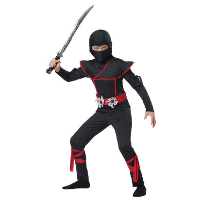 Kids Stealth Ninja Costume BLACK