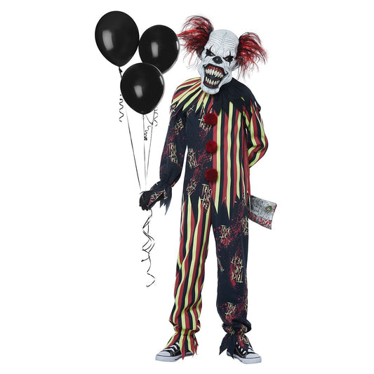 Kids Glow in the Dark Clown Costume GLOW IN THE DARK