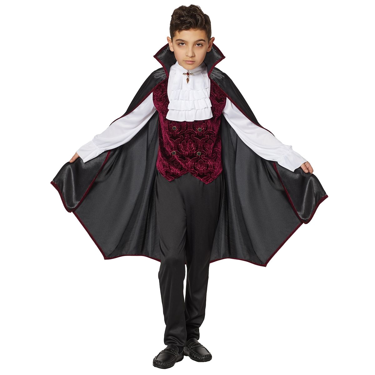 Kids Vampire Costume Deluxe BLACK