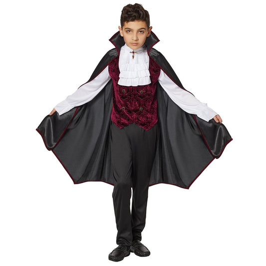 Kids Vampire Costume Deluxe BLACK