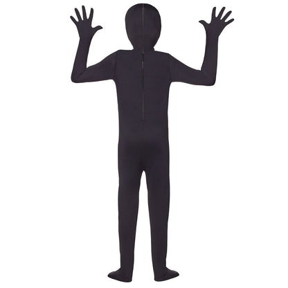Kids Super Skins Black Skin Suit Costume BLACK
