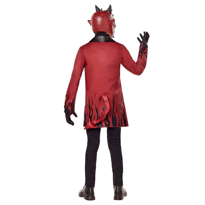 Kids Sinister Devil Costume RED