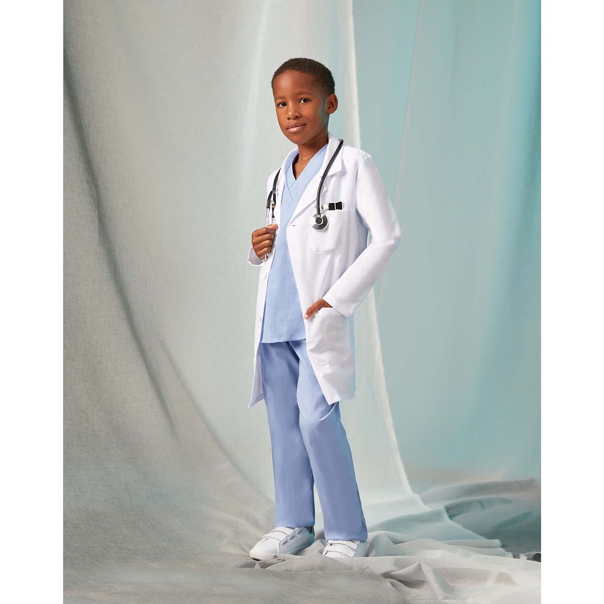 Kids Doctor Costume BLUE / WHITE